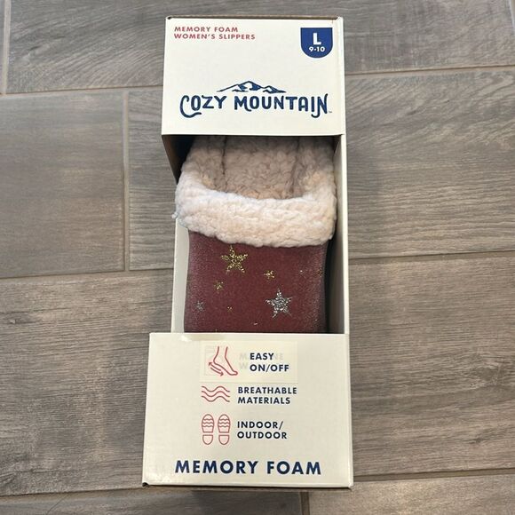 Cozy Mountain Memory Foam Women’s Slippers - Picture 6 of 10